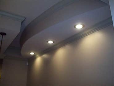 Completed Lighting Work Lighting provides illumination and encompasses a wide variety of uses, both inside the home and out. We will work with you on p