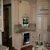 Kitchen and bathroom