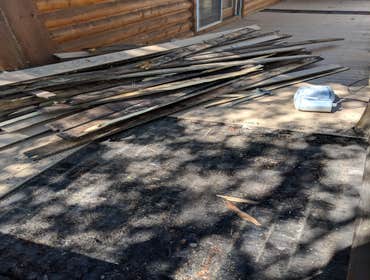 Photos by Briarwood Builders LLC #2 Remove 2 layers of old decking and replace with new Trex decking