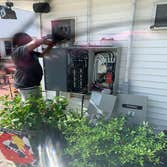 Photos by Brotherhood Electrical Company LLC #4 Installing a Generac generator