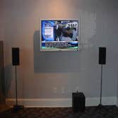 Living room flat screen