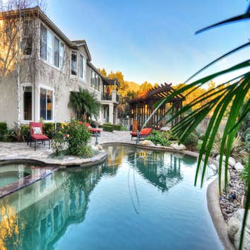 Beautiful Custom Pool And Spa