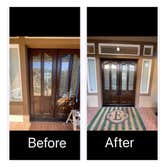 Door Refurbishment Before and After