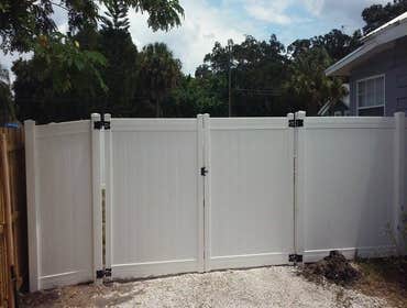 Vinyl Fence