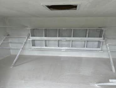 Photos by McEvoy Painting #1 Repaired damaged walls and trim after a move in. Repaint ceilings walls and woodwork