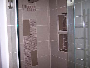Mosaic Shower Design