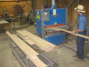 AMISH MILL WORKER