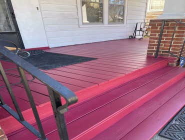 Decks and porches We've done many deck and porch repairs as well as new decks and porches.