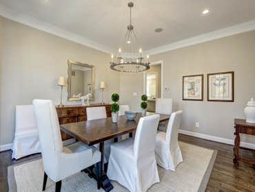 GULICK | CUSTOM Home in McLean The impressive stone and HardiePlank® elevation on our Winthrop really stood out on this corner lot of approximately one