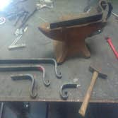 Blacksmithing forged ends for