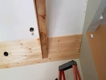 Shiplap Ceiling