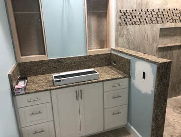 master bathroom remodel