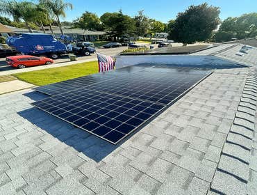Solar project - Whittier Completed beautiful solar project at Whittier - 49 solar panels - 21KW solar system.