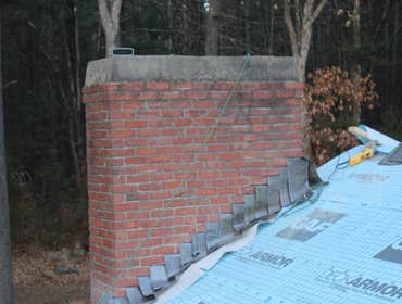 New lead flashing
