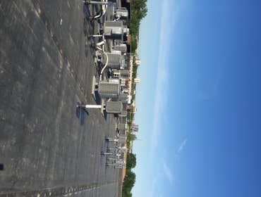Finished rubber roof