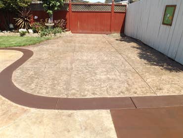old granite with border