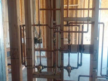rough shower valve