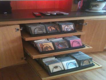CD & DVD drawer