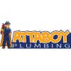 Attaboy plumbing logo