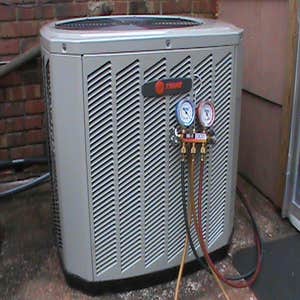 Project photos from Comfort Climate Service Trane 13 SEER 2-Ton Heat Pump Split System Installation