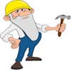Grandpa's construction logo