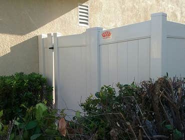 Vinyl Fence