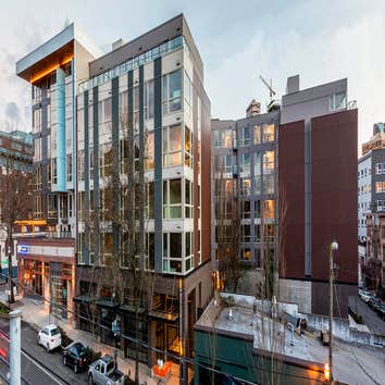 Commercial painting - Pikemotorworks apartments in Seattle, WA