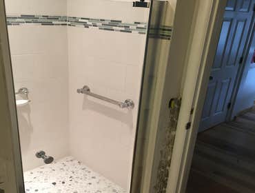 New Custom tile shower