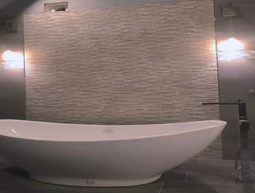 New Soaking Tub
