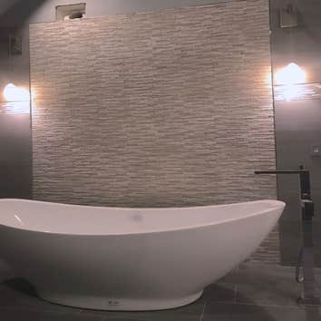 New Soaking Tub