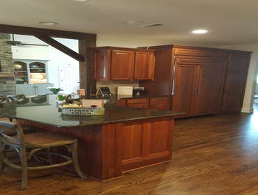 Large remodel project at a home in the Concord Hunt subdivision