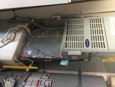 Furnace install before