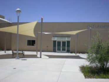Commercial Construction This addition in 2006 features a new courtyard with covered seating. Shaded structure outside of St. Andrew's Sanctuary.