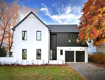 Glencoe Addition This timeless addition/remodel projects features a new primary bedroom addition with En Suite and walk-in closets, and a complete firs