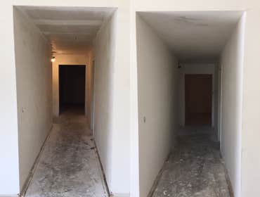 Skim Coat and Sanding of Walls