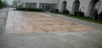 Pavers on pedestals