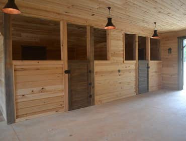 Custom Barn Interior