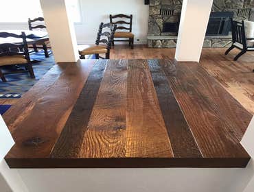 Photos from Ten Fingers Woodworks This is a counter top we built and installed for Bridger Kitchens at their design center and operating kitchen. It i