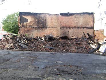 Exterior Fire Rehab Before