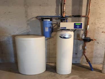 Residential softener/ drinking system
