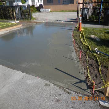 Photos from Whyte's Construction Group Llc Driveway and sidewalk restoration repair. Commercial project in the City of North Miami (Alix Renea Residenc