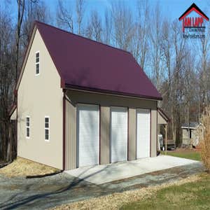 36'W X 48'L X 12'H Residential Polebarn Building in Conowingo, MD Project Overview
16′W x 48″L x7′H Room Size- 3/4″ OSB Flooring- 36″Wide L Shape...