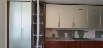 Kitchen Gutt Renovation of Kitchen and Living Dinning area