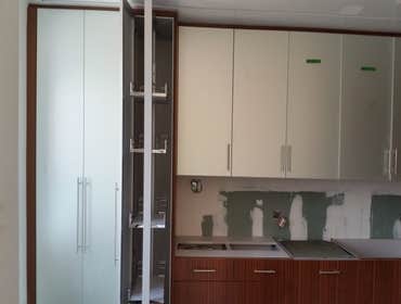 Kitchen Gutt Renovation of Kitchen and Living Dinning area