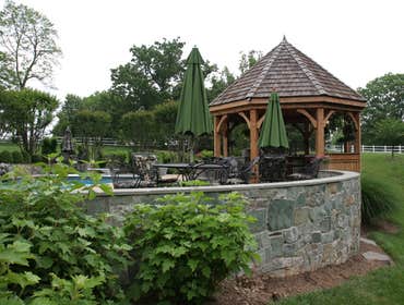 Fieldstone Retaining Wall