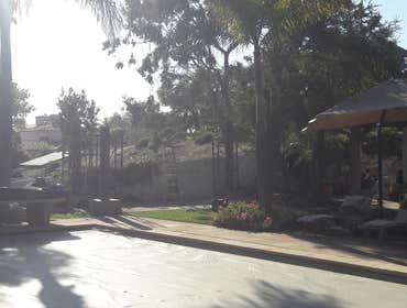 Construction of large Pergola under way in in Del Mar, CA
