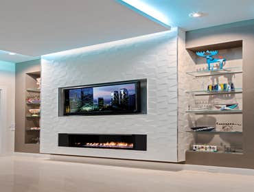 Contemporary Fireplace