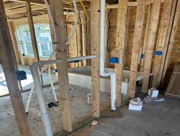 Dwelling New Construction New Home Build. Whole House Wire In. Inspections and Local Compliance
