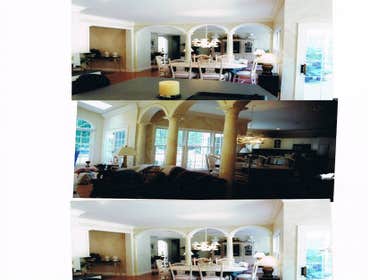 Marbleized Columns & Walls