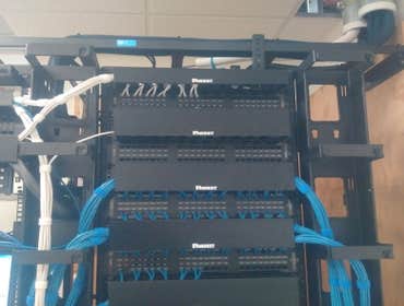 Patch panels and Horizontal Wire Managers